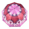 Зонт женский 3 сложения полуавтомат "Полевые цветы" 9 спиц 