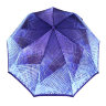 Зонт женский 3 сложения полуавтомат "Эффект мозайки" 9 спиц